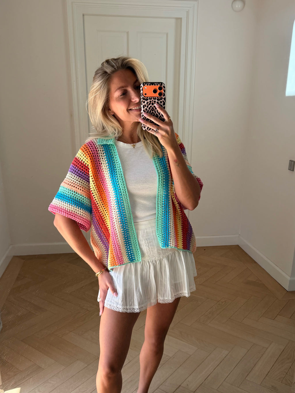 Candy Sunset Cardigan Turquoise