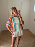 Candy Sunset Cardigan Turquoise