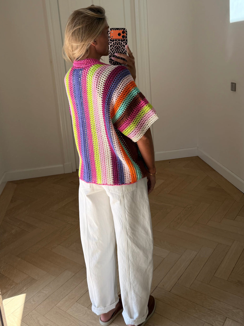 Candy Sunset Cardigan Pink