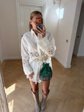 Bandana Fringe Bag Green