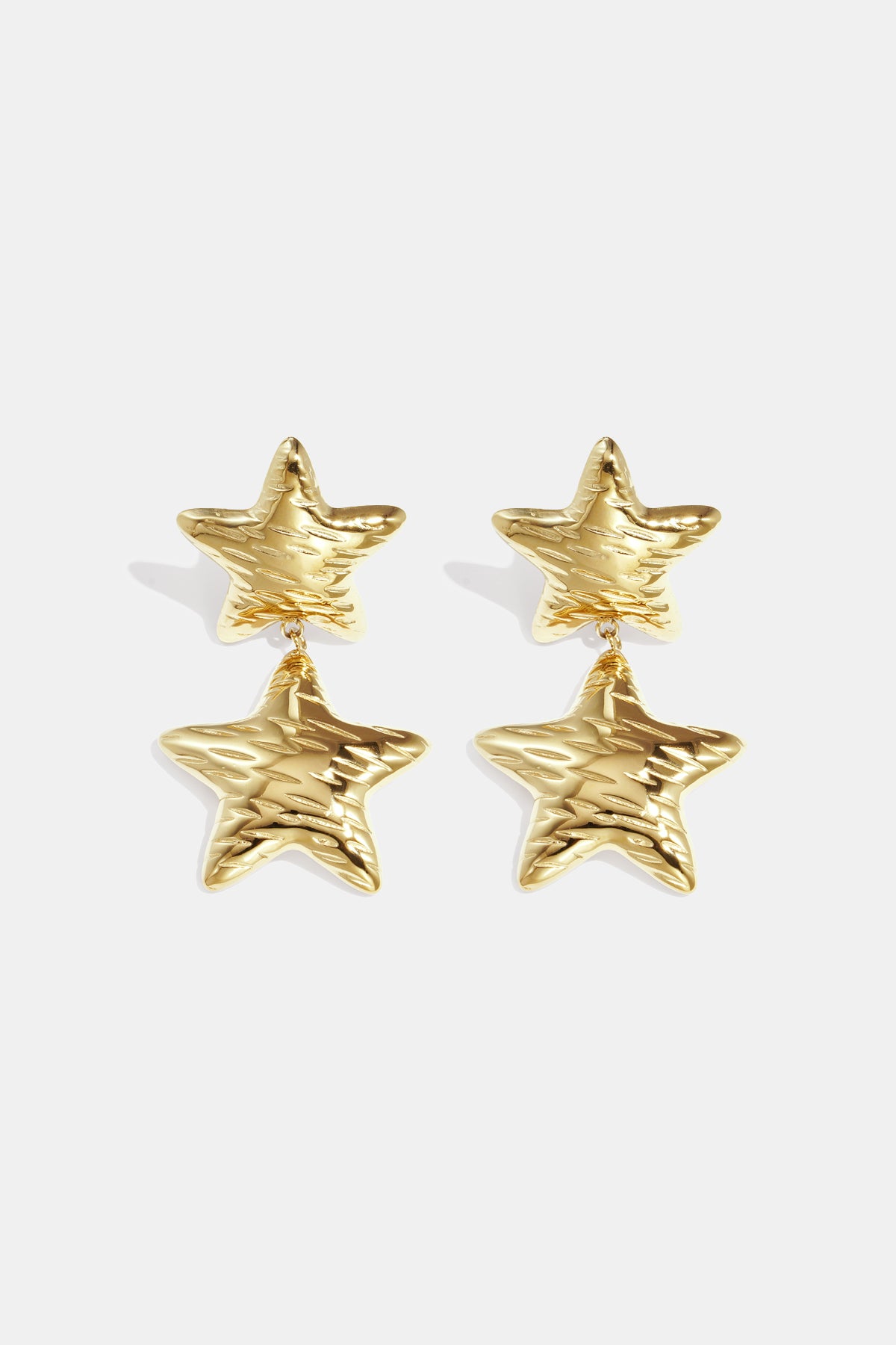 Stainless Steel Drop Earrings Star Casual Daily Simple Series Women's jewelry