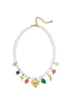 Imitation Pearl Beaded Necklaces Heart Casual Daily Romantic Series Women's jewelry