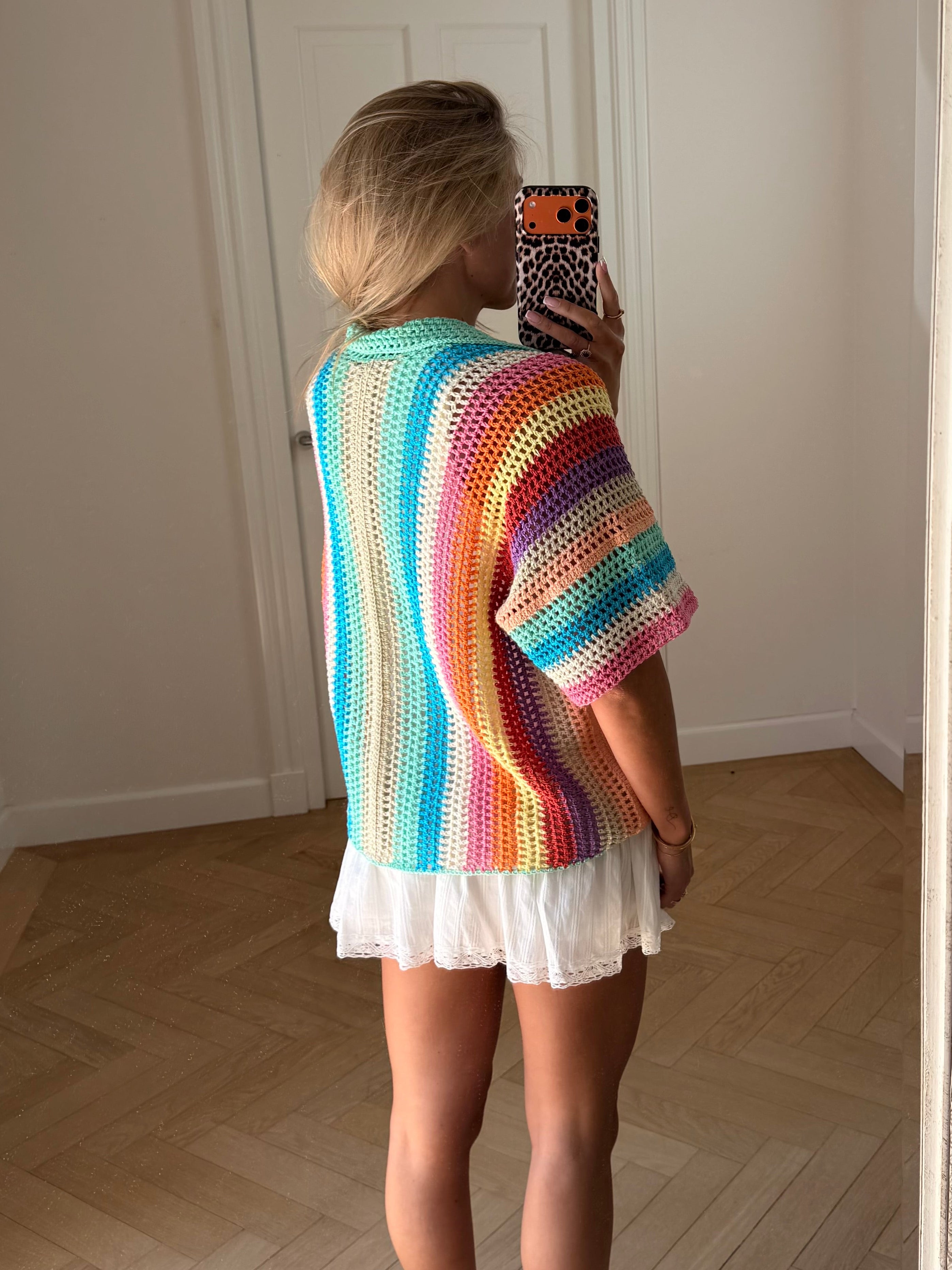 Candy Sunset Cardigan Turquoise