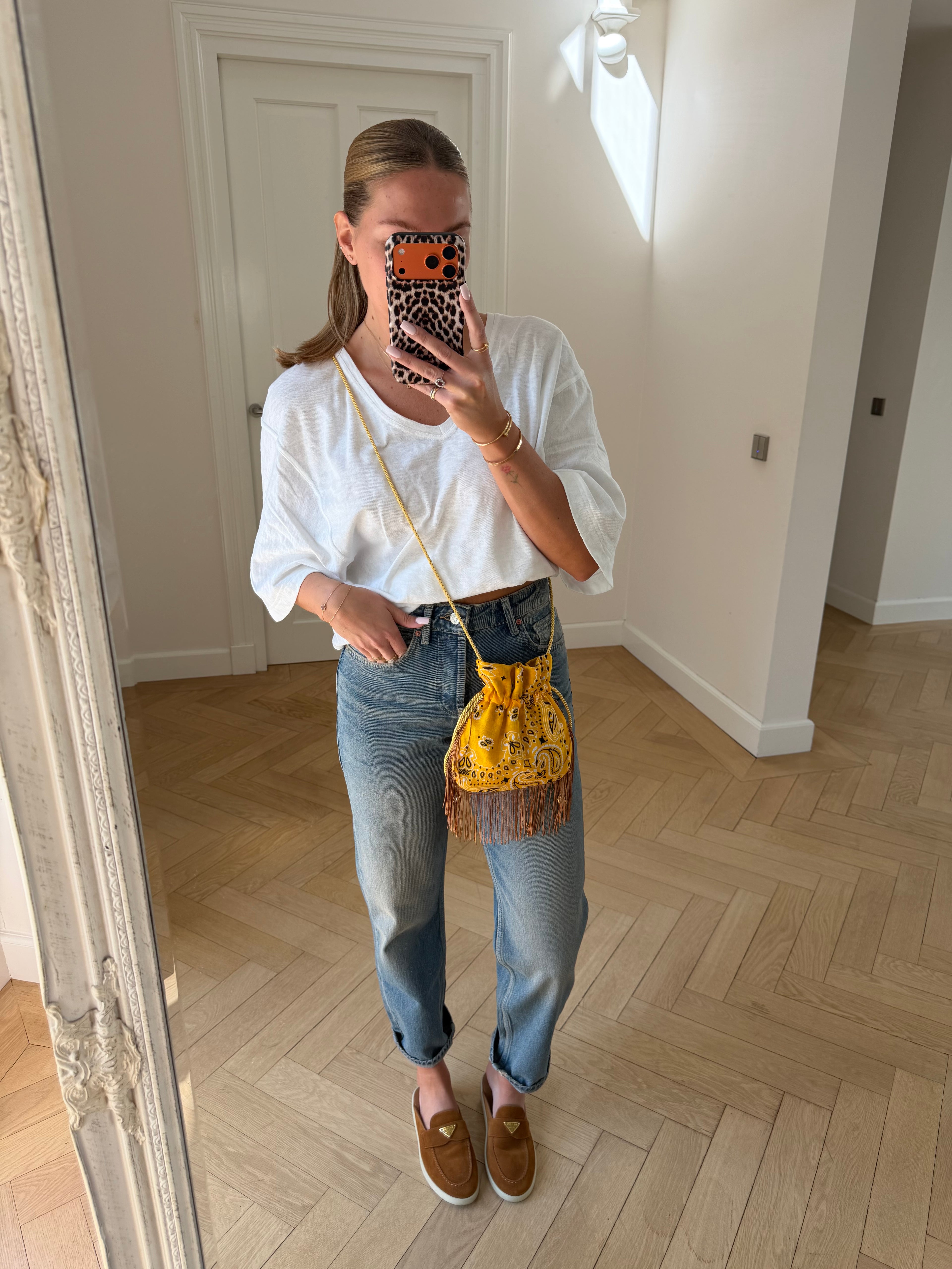 Bandana Fringebag Yellow