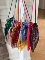Bandana Fringebag Pink