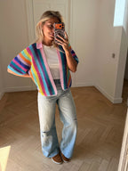 Candy Sunset Cardigan Blue