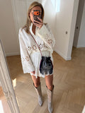 Bandana Fringe Bag Navy