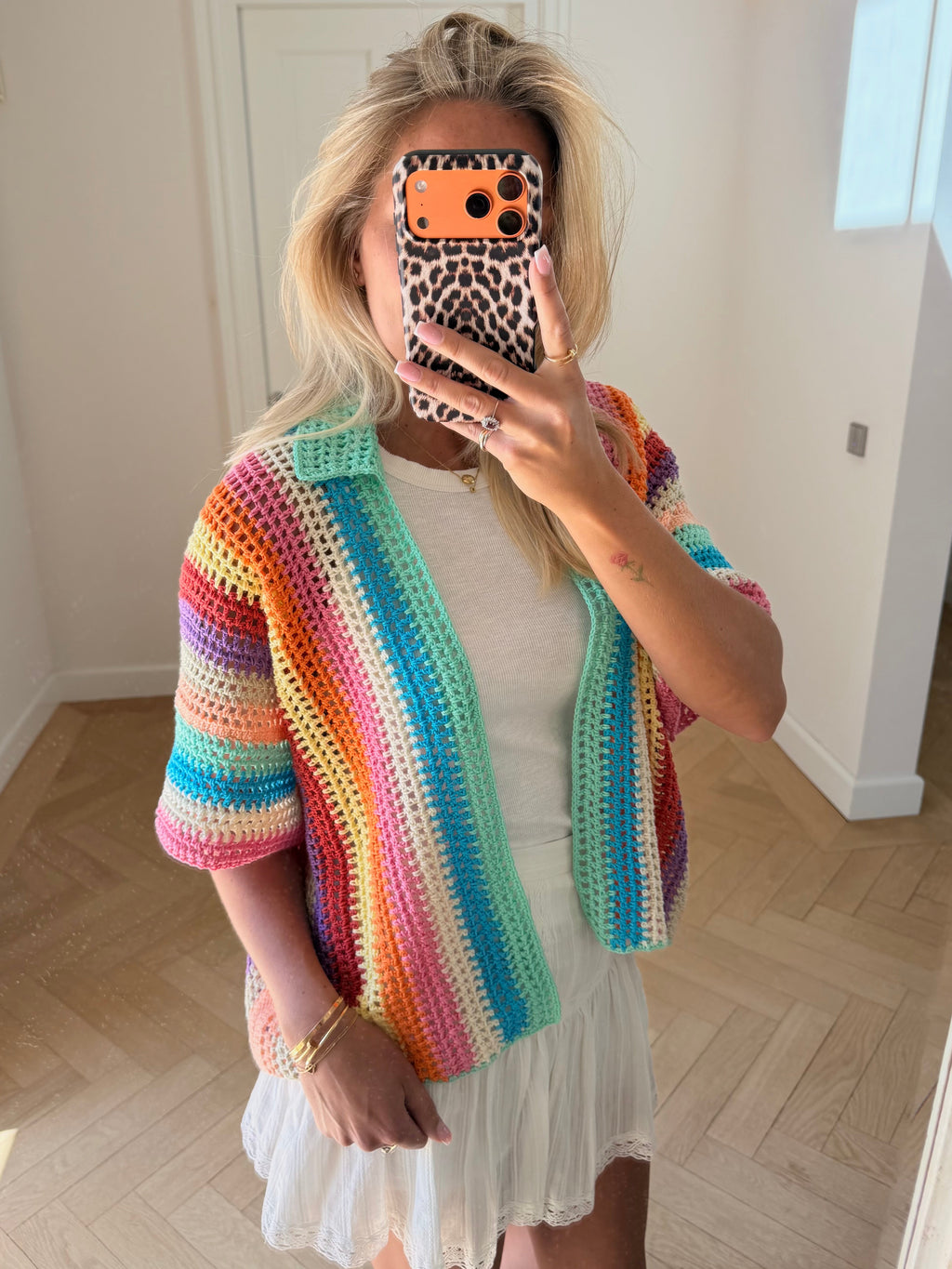 Candy Sunset Cardigan Turquoise
