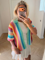 Candy Sunset Cardigan Turquoise