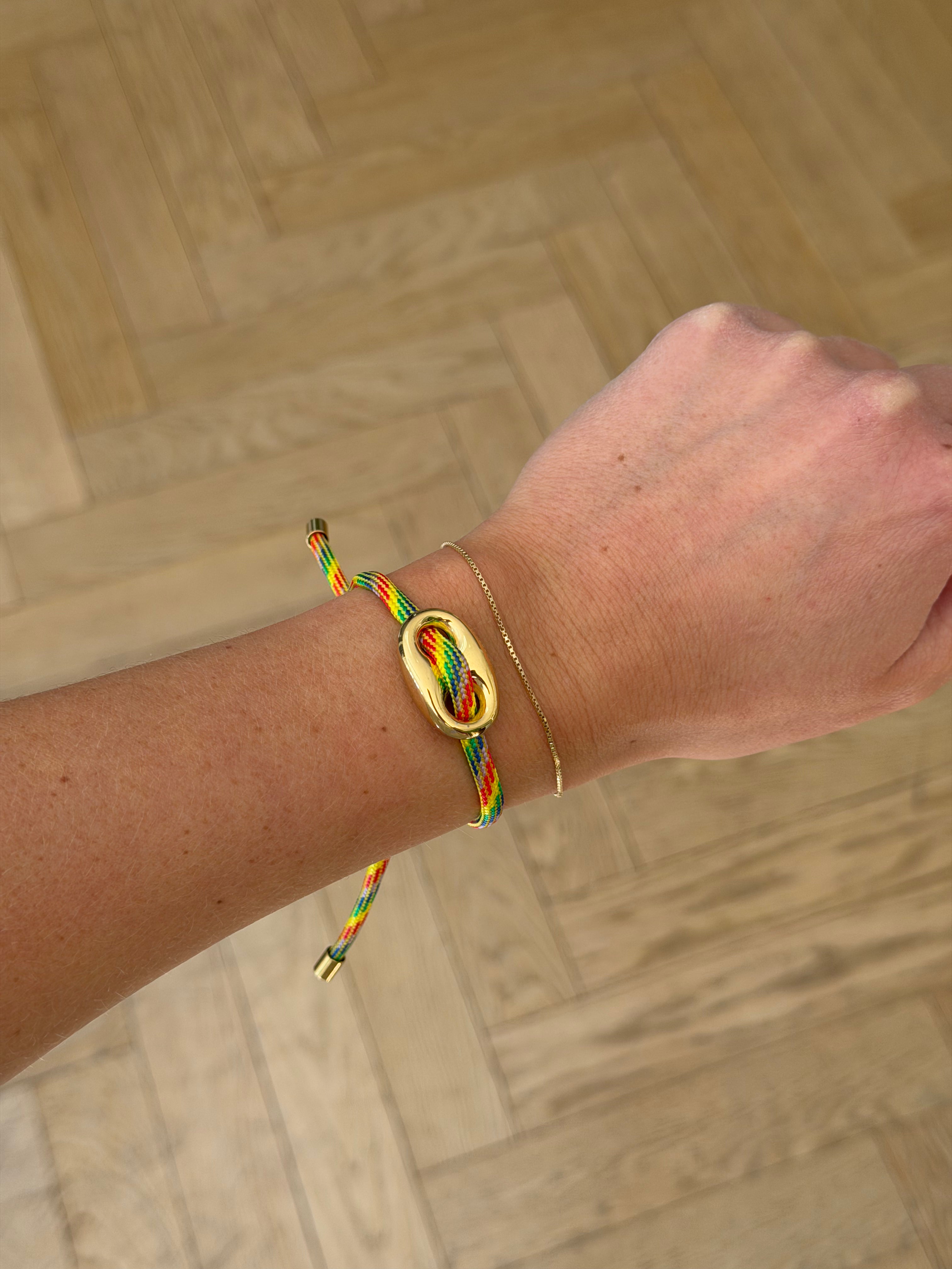 Button Bracelet Multicolor