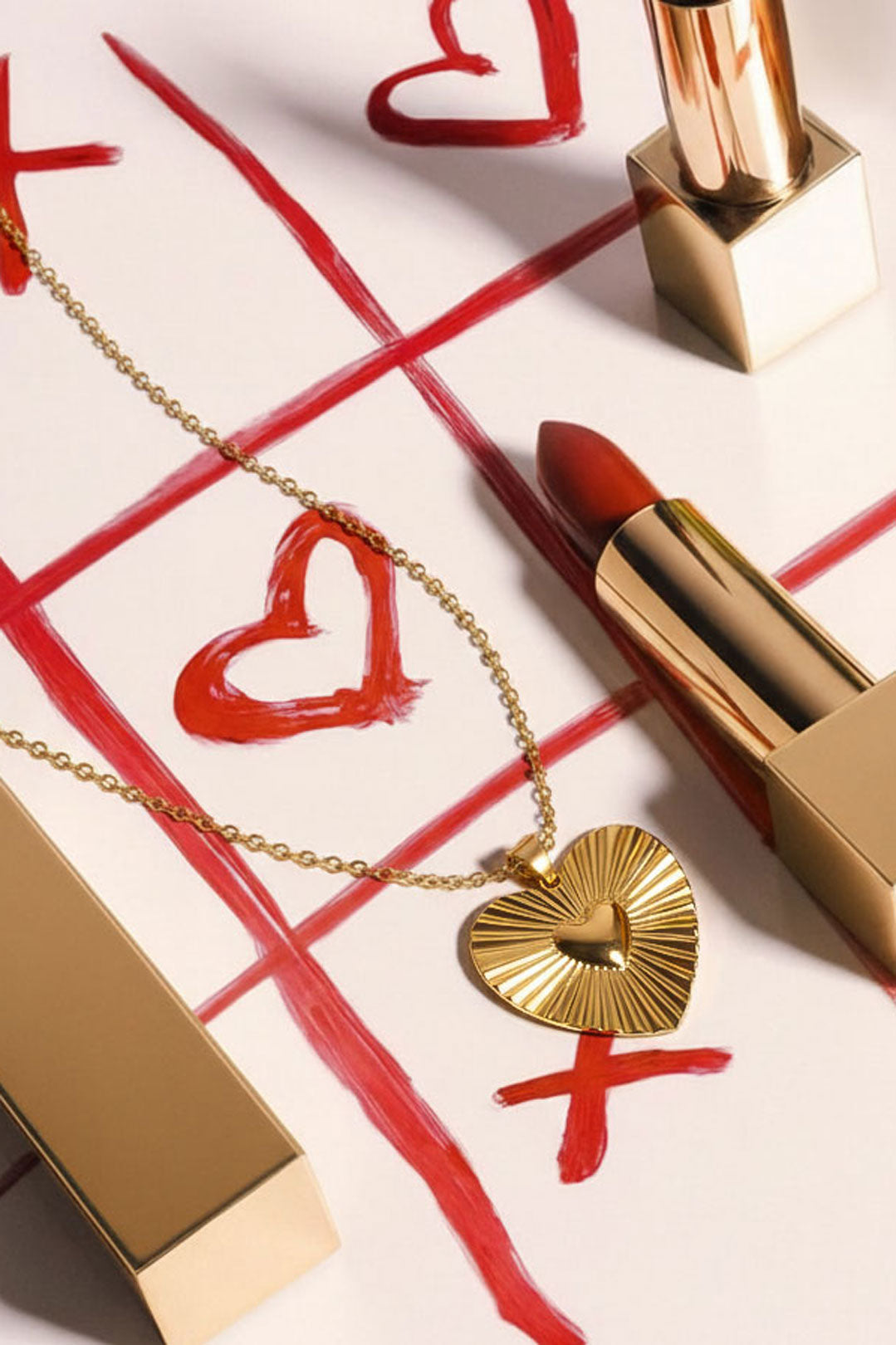 Stainless Steel Pendant necklaces Heart Casual Daily Simple Series Women's jewelry