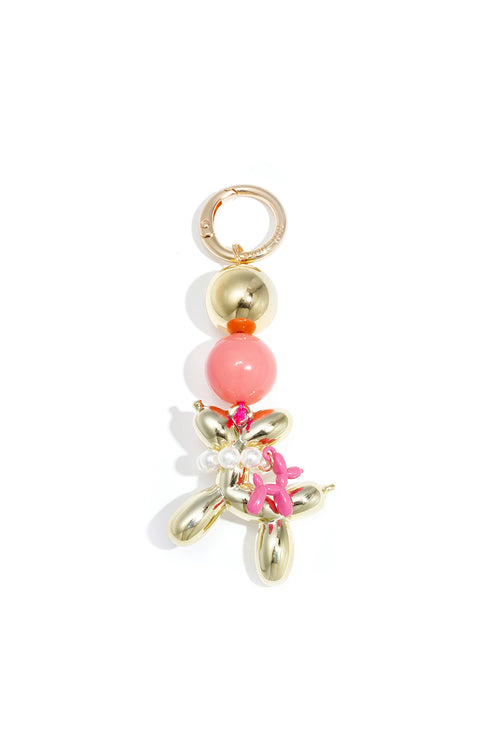 Cute Balloon Dog Keychain