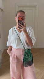 Bandana Fringebag Green