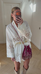 Bandana Fringebag Bordeaux
