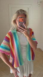 Candy Sunset Cardigan Turquoise