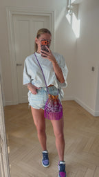 Bandana Fringe Bag Tie-dye
