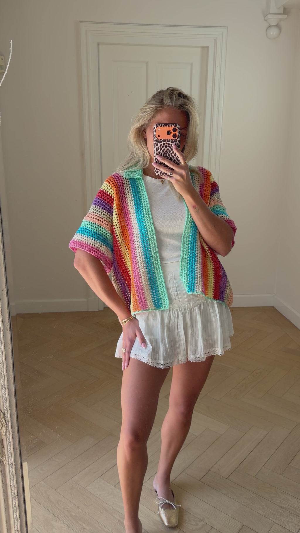 Candy Sunset Cardigan Turquoise