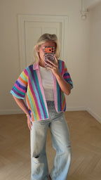 Candy Sunset Cardigan Blue